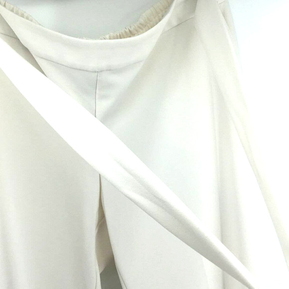 Worthington White Tie Waist Trousers 12 - Picture 3 of 4